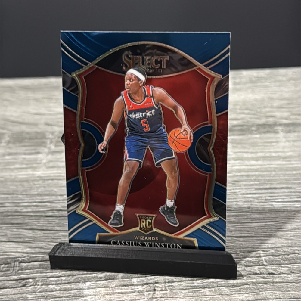 NBA | Panini Select Concourse Blue #96: Washington Wizards: Cassius Winston